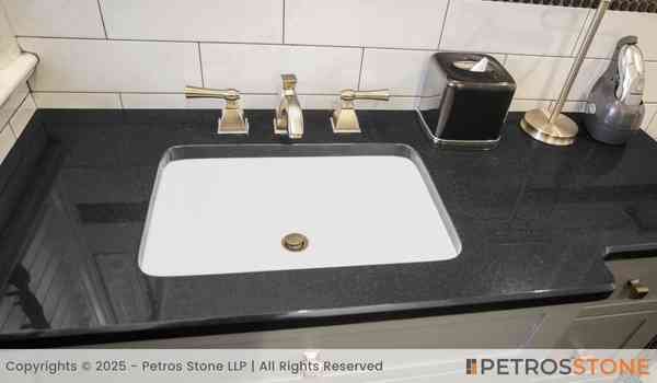 Rajasthan Black Granite Vanity