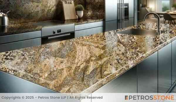 Alaska Gold Granite Countertop