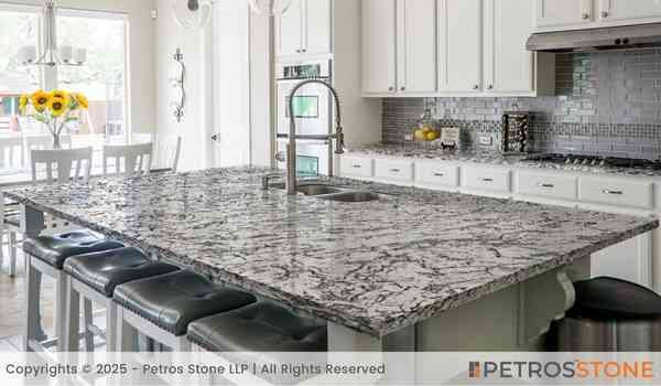 Alaska White Granite Kitchen Countertop