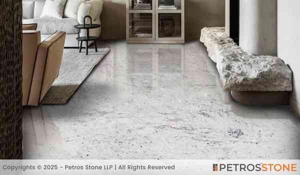 Colonial White Granite Flooring