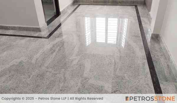 Kashmir White Granite Flooring