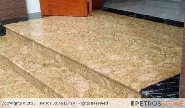 Alaska Gold Granite Flooring