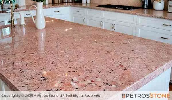 Alaska Pink Granite Kitchen Countertop