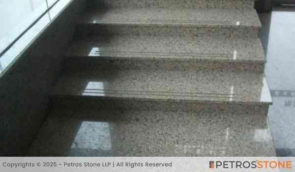 Apple Green Granite Staircase