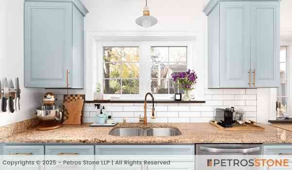 Bhama Gold Granite Kitchen Countertop