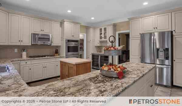 Blue Dune Granite Kitchen Countertop