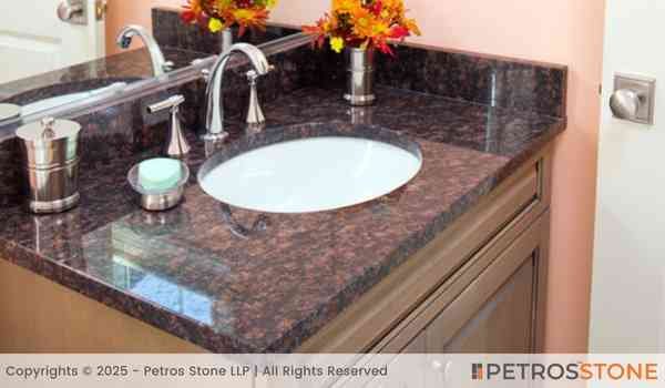 Brazil Brown Granite Vanity