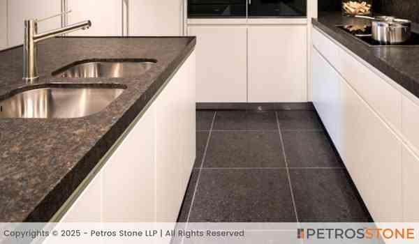 Brown Braganza Granite Flooring