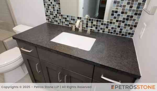 Brown Braganza Granite Vanity