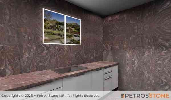 Brown Paradiso Granite Countertop