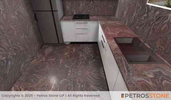 CBrown Paradiso Granite flooring