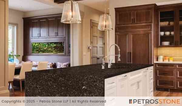 Brown Pearl Granite Countertop