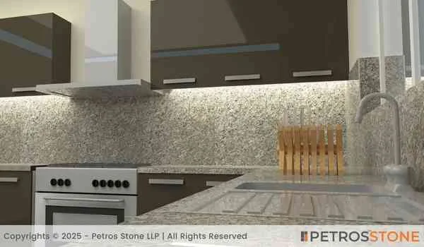 Chiku Pearl Granite Countertop