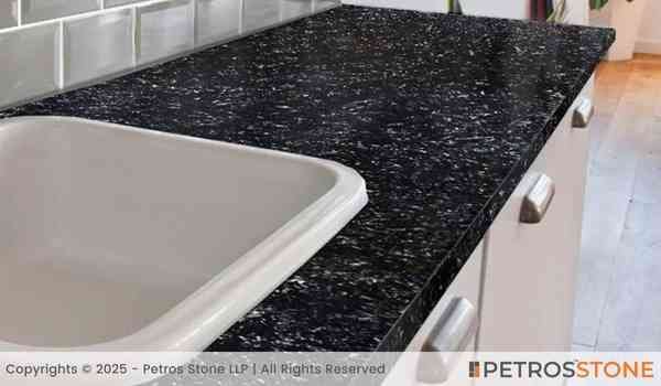 Coin Black Granite Bathroom Vanity