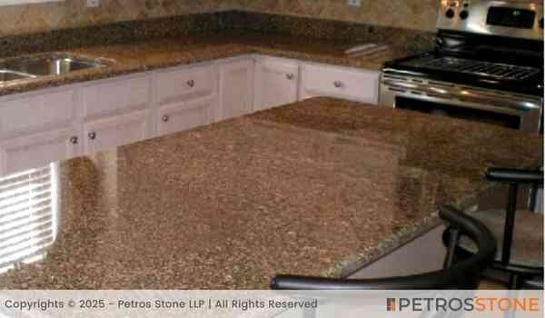 Copper Silk Granite Countertop