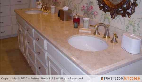 Crema Nova Granite Bathroom Vanity