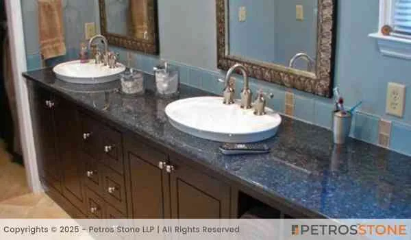 Crystal Blue Granite Vanity