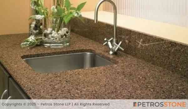 Desert Brown Granite Vanity