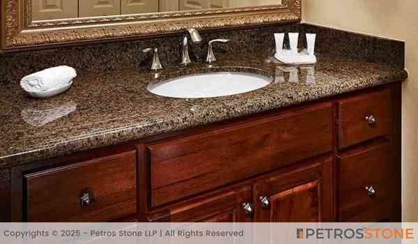 Diamond Brown Granite Vanity
