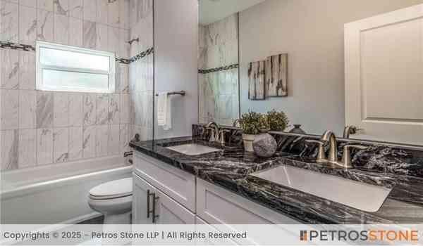Forest Black Granite Vanity