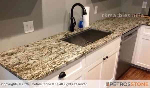 Gold Dunes Granite Vanity Tops