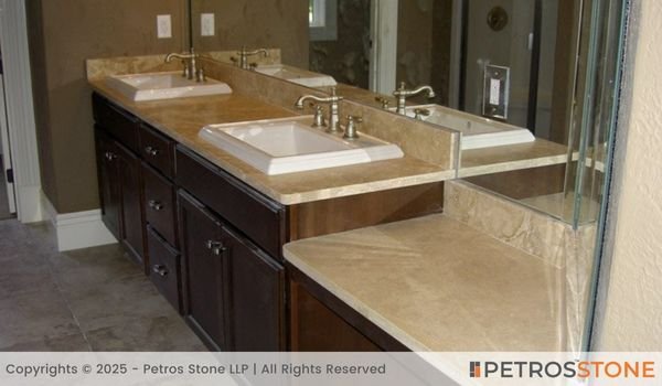 Golden Fantasy Granite Vanities