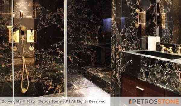 Golden Oro Granite Bathroom