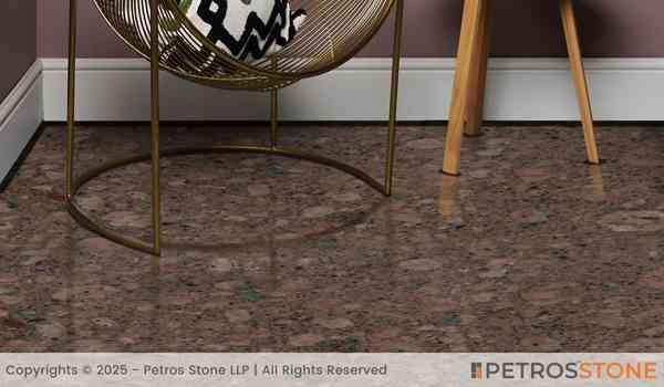 Honey Brown Granite Floor