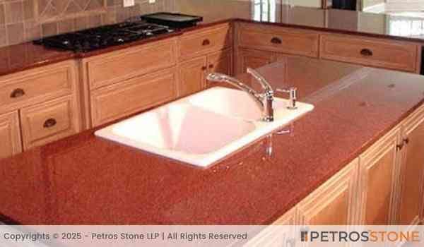 Imperial Red Granite Countertop