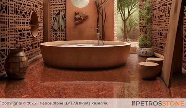 Imperial Red Granite Flooring