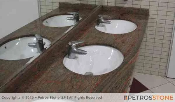 Indian Juparana Granite Bathroom Vanities