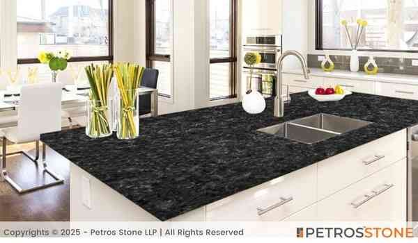 Majestic Black Granite Kitchen Countertop