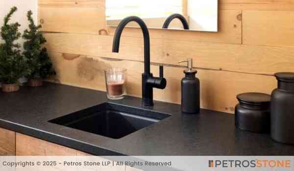 Majestic Lappato Granite Bathroom Vanity