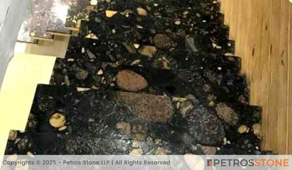 Marinache Black Granite Flooring