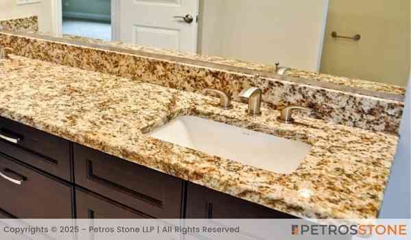 Merry Gold Granite Bathroom Vanity