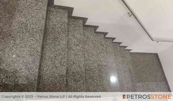 Mint Green Granite Stairs
