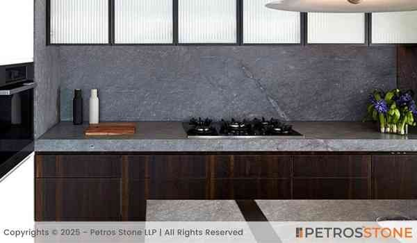 Ocean Grey Granite Kitchen Countertop