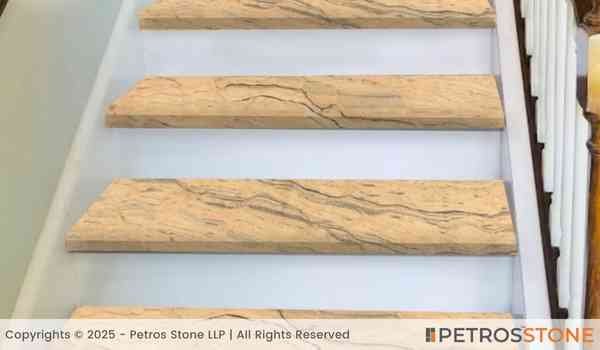 Prada Gold Granite Staircase