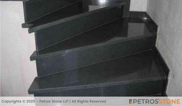 Rajasthan Black Granite Staircase