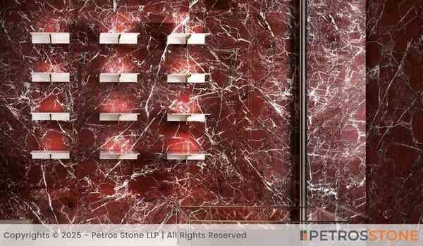 Red Levanto Granite Wall Cladding