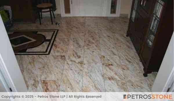 River Gold Granite Flooring