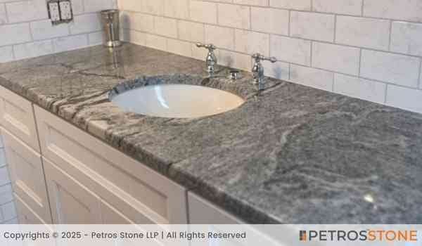River Grey Granite Vanity