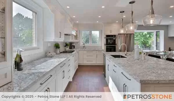 S White North India Granite Countertop