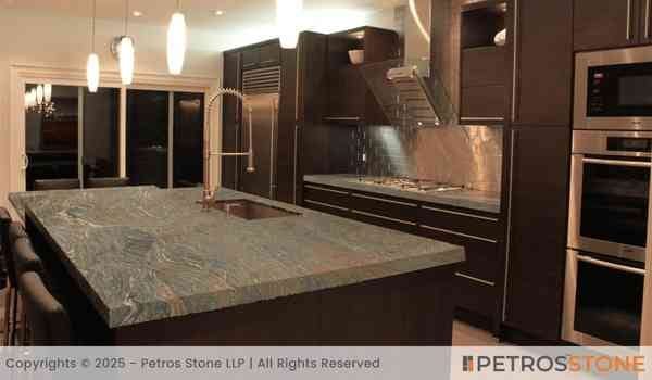Sagvan Teak Granite Countertop