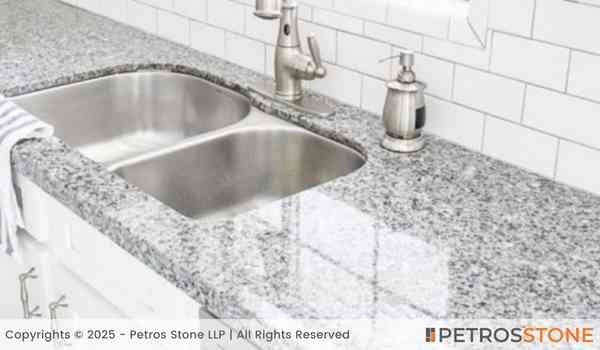 Sahara White Granite Countertop
