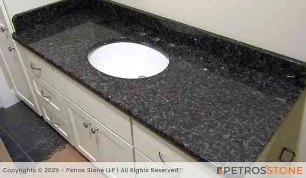 Sapphire Blue Granite Vanity