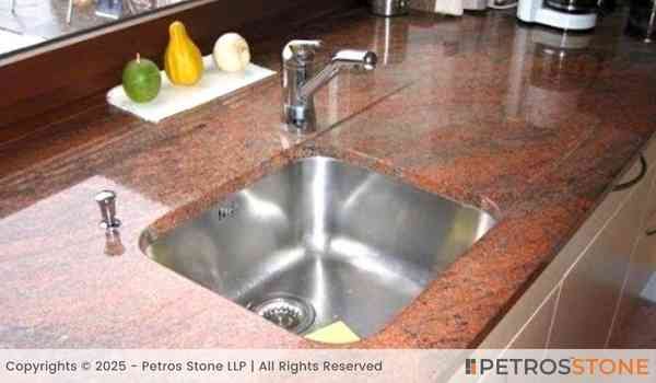 Silk Red Granite Countertop