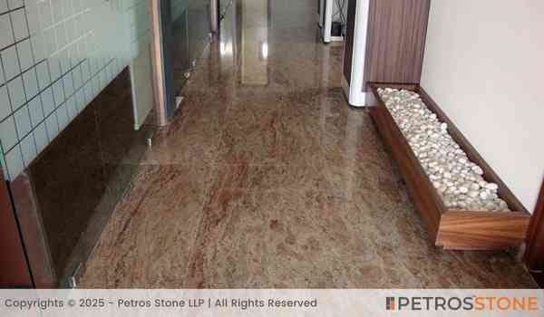 Sparkle Brown Granite Flooring