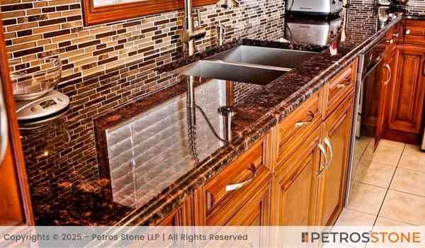 Tan Brown Granite Countertop