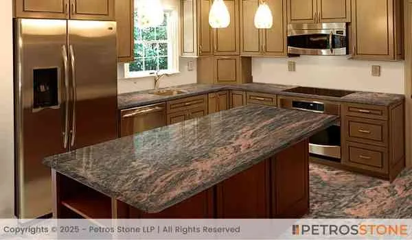 Tiger Skin Granite Countertop